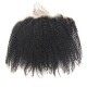 Afro Kinky Curly 4b 4c 13x6 Lace Frontal  Virgin Brazilian Human Hair Ear To Ear Lace Frontal Pre Plucked Natural Hair line with Baby Hair